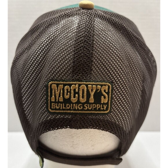 McCOY'S BUILDING SUPPLY  Mesh Back Trucker Cap.  Adjustable.  EUC - Picture 3 of 7